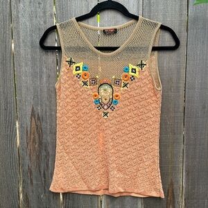 Christian LaCroix Bazar vintage sleeveless top S